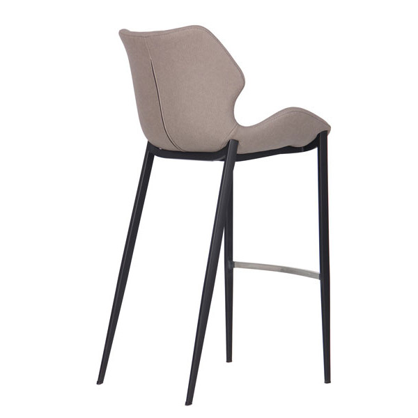 Барний стілець AMF Clark dimgray PU Сірий-3