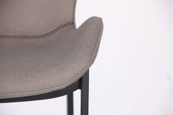 Барний стілець AMF Clark dimgray PU Сірий-9