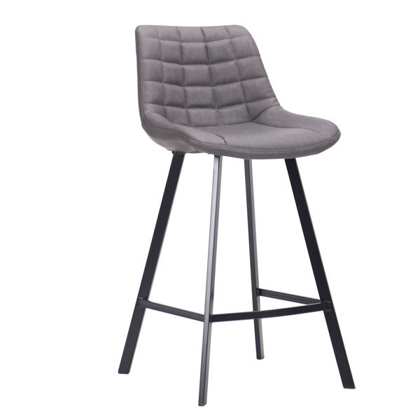 Полубарный стул AMF Clif Dark grey-0