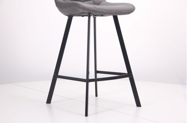 Полубарный стул AMF Clif Dark grey-10