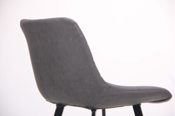 Полубарный стул AMF Clif Dark grey-8