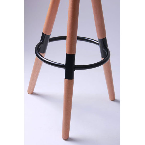 Барний стілець AMF Хокер Camry Чорний-5