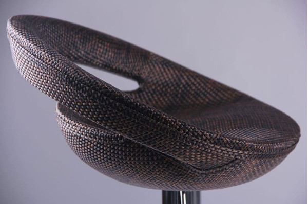 Барний стілець AMF Хокер Санті Пластик-ротанг-3