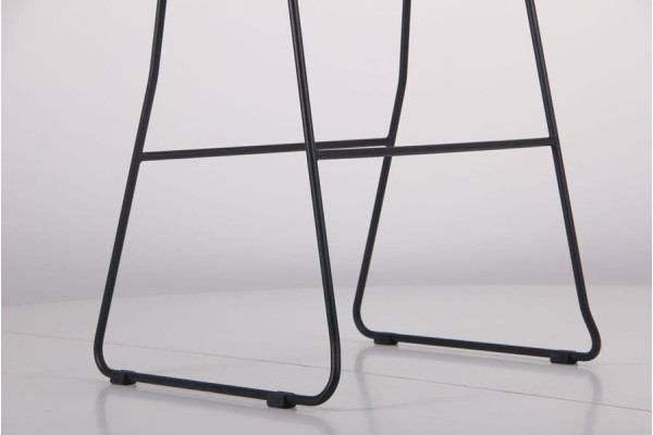 Барний стілець AMF Мальта Хокер Софт Чорний графіт-12