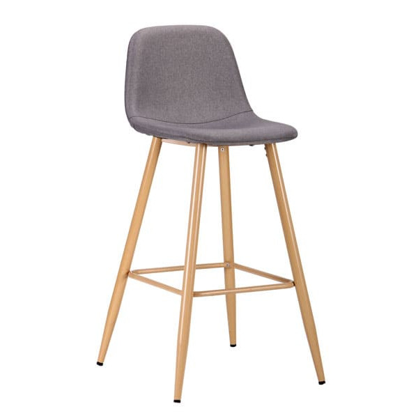 Барный стул AMF Marengo Бук-серый-0