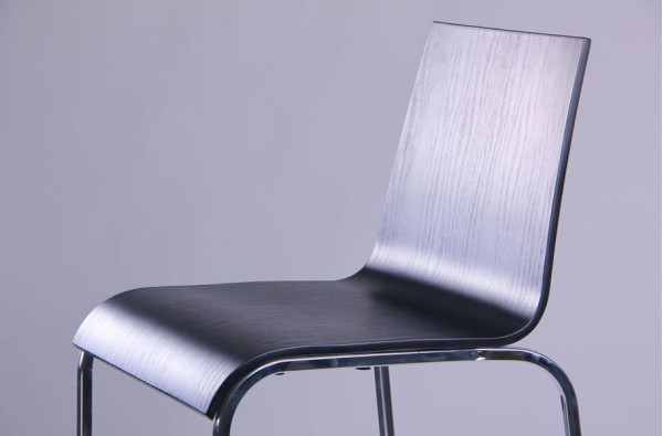 Барный стул AMF Порто Хокер хром Венге-4