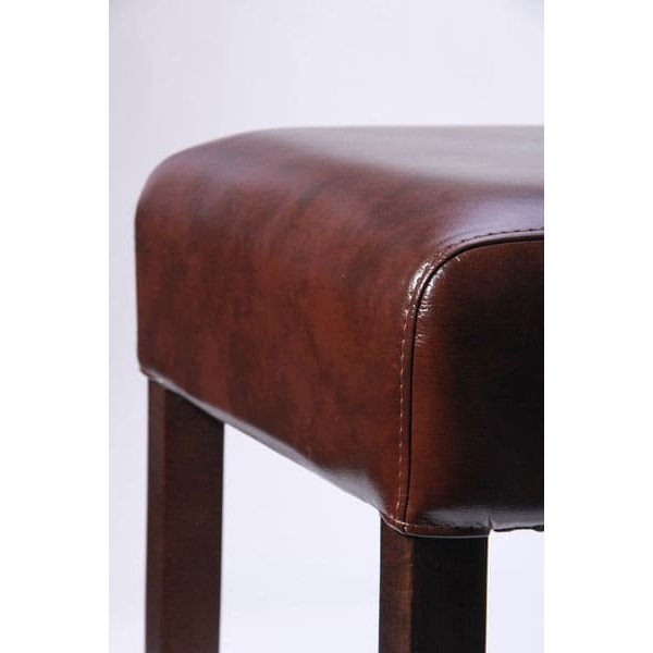 Барний стілець AMF Танго Хокер Венге Мадрас ДК Браун-6