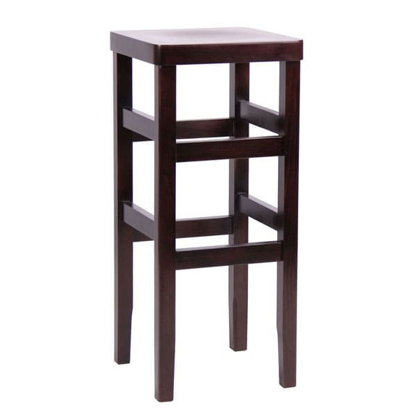 Барний табурет AMF Зіберт Темний горіх-0