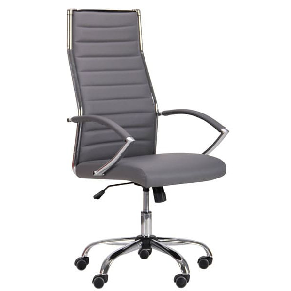 Крісло АМФ Jet HB (XH-637) Сірий-0