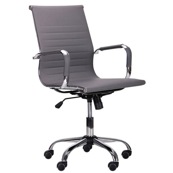 Кресло АМФ Slim LB (XH-632B) Серый-0