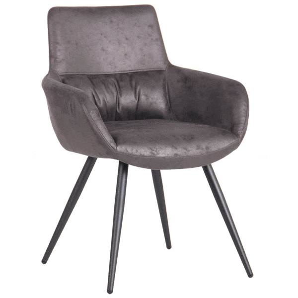 Кресло AMF Concord черный/cowboy PK базальт-0