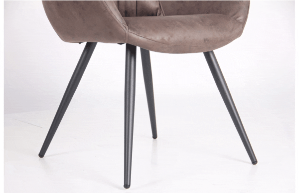 Крісло AMF Concord чорний/cowboy PK Какао-8