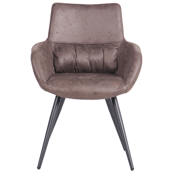 Крісло AMF Concord чорний/cowboy PK Какао-2