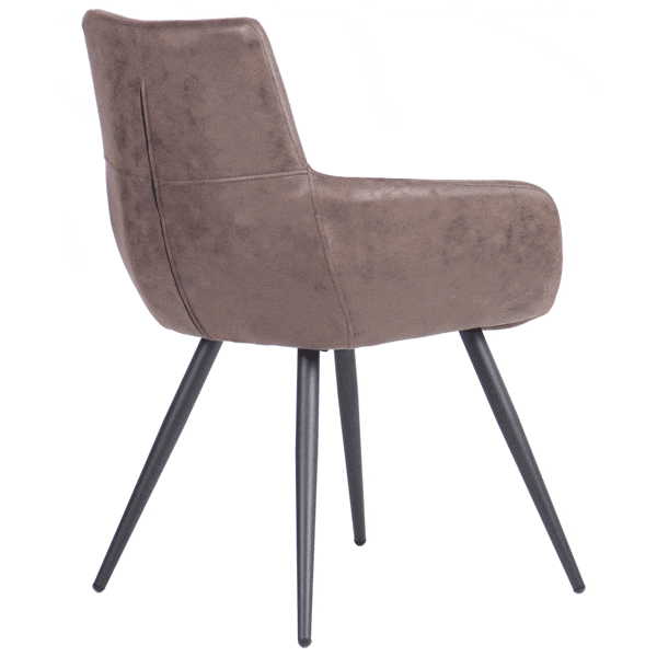 Крісло AMF Concord чорний/cowboy PK Какао-4