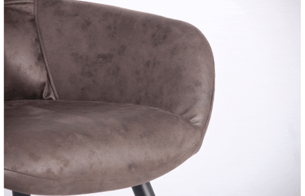 Крісло AMF Concord чорний/cowboy PK Какао-12