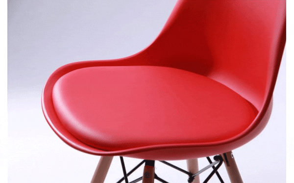 Стілець AMF Aster Wood Пластик Червоний-5