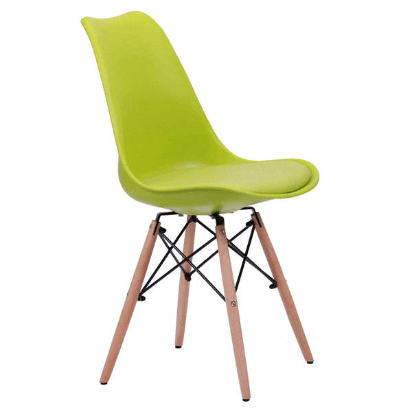 Стул AMF Aster Wood Пластик Светло-зеленый-1