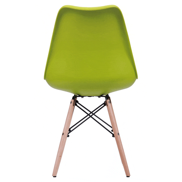 Стул AMF Aster Wood Пластик Светло-зеленый-5