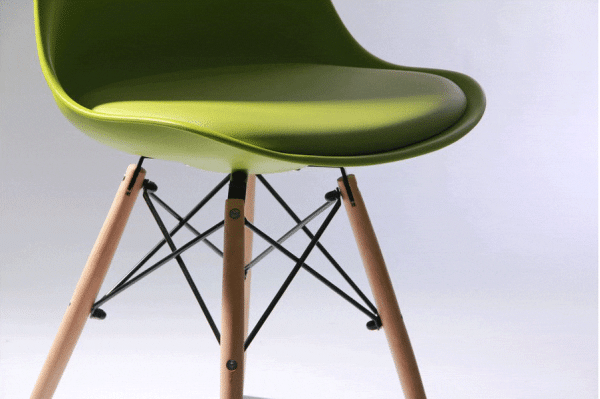 Стул AMF Aster Wood Пластик Светло-зеленый-6