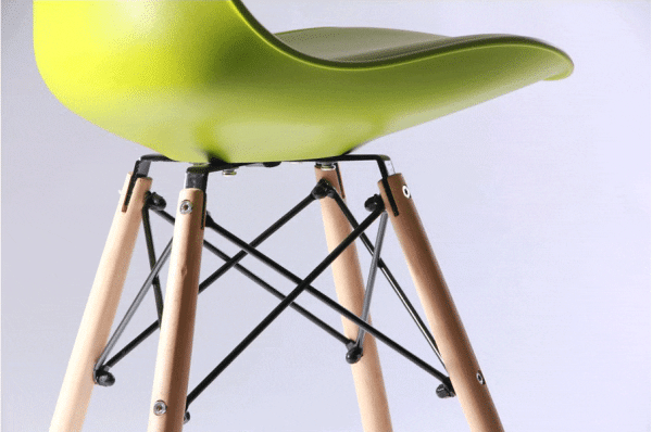 Стул AMF Aster Wood Пластик Светло-зеленый-8