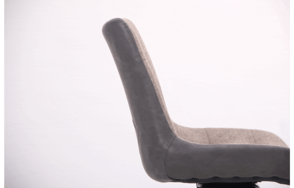 Стілець поворотний AMF Aurora Чорний Меланж Латте Стілець поворотний AMF Aurora Чорний Меланж Латте-5