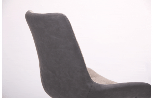 Стілець поворотний AMF Aurora Чорний Меланж Латте Стілець поворотний AMF Aurora Чорний Меланж Латте-6