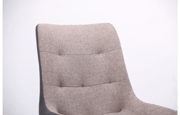 Стілець поворотний AMF Aurora Чорний Меланж Латте Стілець поворотний AMF Aurora Чорний Меланж Латте-7