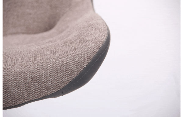 Стілець поворотний AMF Aurora Чорний Меланж Латте Стілець поворотний AMF Aurora Чорний Меланж Латте-10