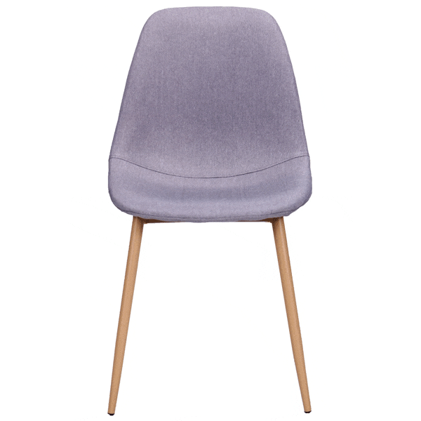 Стул AMF Лучия База металл Бук Серый-2