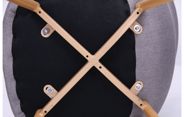 Стул AMF Лучия База металл Бук Серый-8