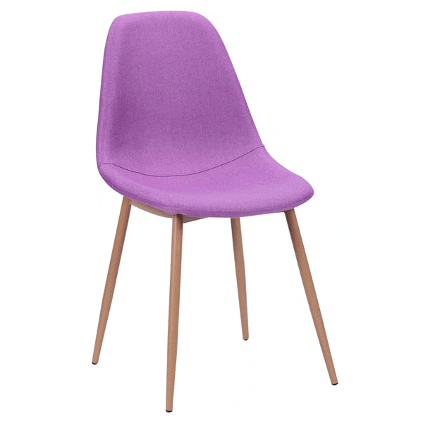 Стул AMF Лучия База металл Бук Фиолетовый Стул AMF Лучия База металл Бук Фиолетовый-0