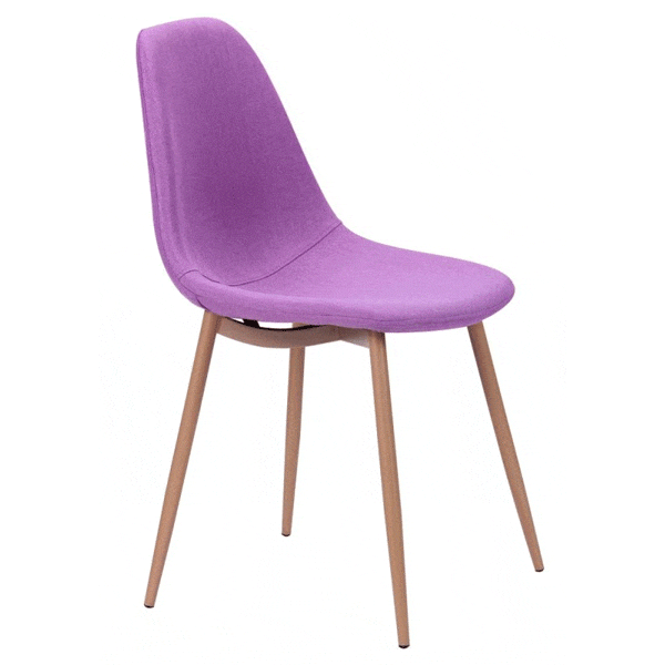 Стул AMF Лучия База металл Бук Фиолетовый Стул AMF Лучия База металл Бук Фиолетовый-1