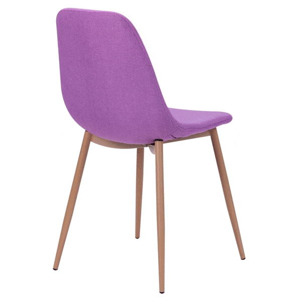 Стул AMF Лучия База металл Бук Фиолетовый Стул AMF Лучия База металл Бук Фиолетовый-4
