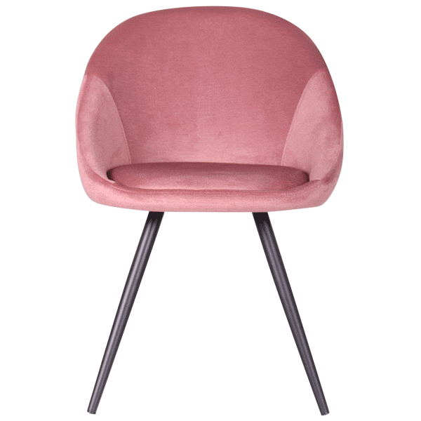 Стілець AMF Mary black/canyon rose-2
