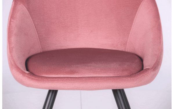 Стілець AMF Mary black/canyon rose-9