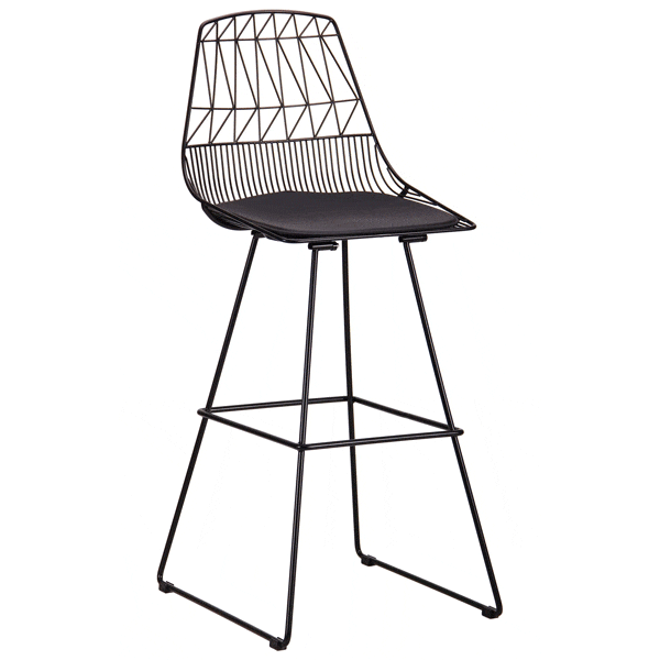 Барный стул AMF Pitta Черный-0