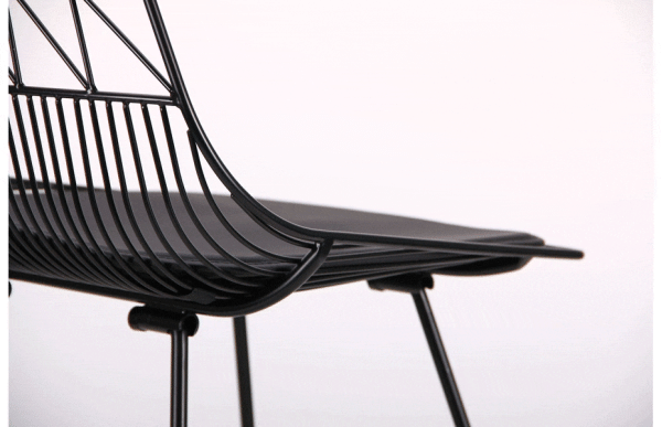 Барный стул AMF Pitta Черный-6