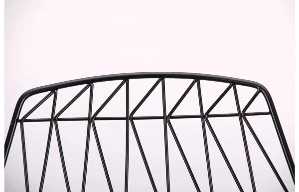 Барный стул AMF Pitta Черный-7