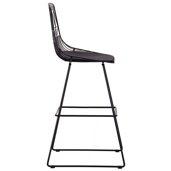 Барный стул AMF Pitta Черный-3