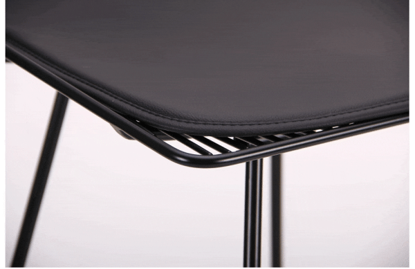 Барный стул AMF Pitta Черный-12