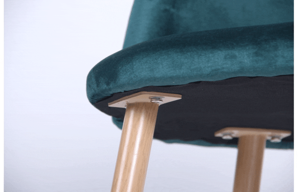 Стілець AMF Sherry beech/green velvet-6