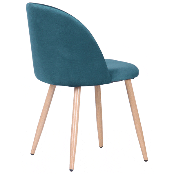 Стілець AMF Sherry beech/green velvet-3