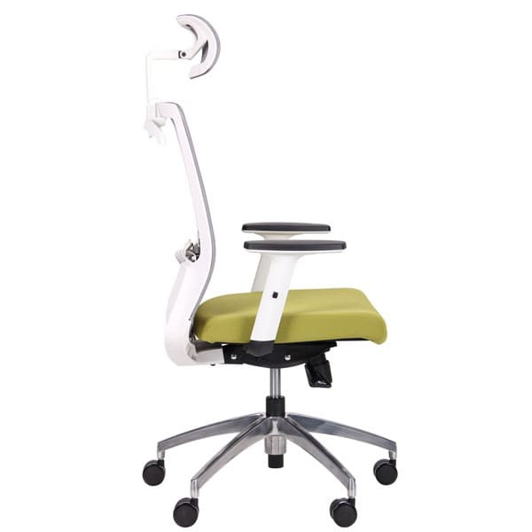 Крісло АМФ Install White Alum Grey/Green-2