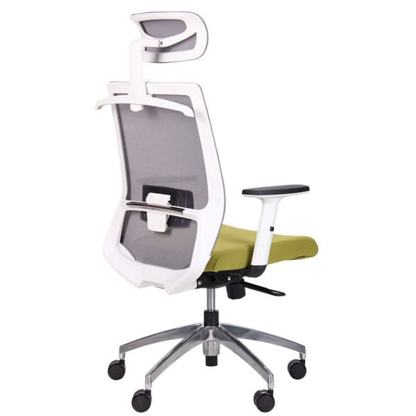 Крісло АМФ Install White Alum Grey/Green-3