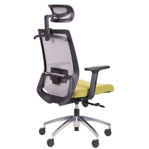 Крісло АМФ Install Black Alum Grey/Green-3