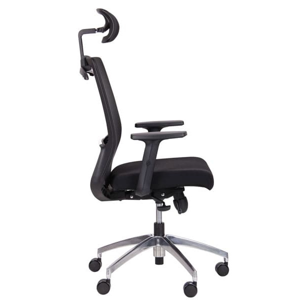 Кресло АМФ Install Black Alum Black/Black-2