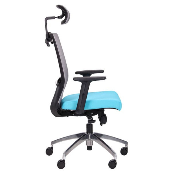 Крісло АМФ Install Black Alum Grey / Light Blue-2