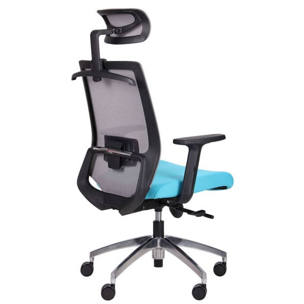 Крісло АМФ Install Black Alum Grey / Light Blue-3