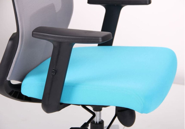 Крісло АМФ Install Black Alum Grey / Light Blue-5