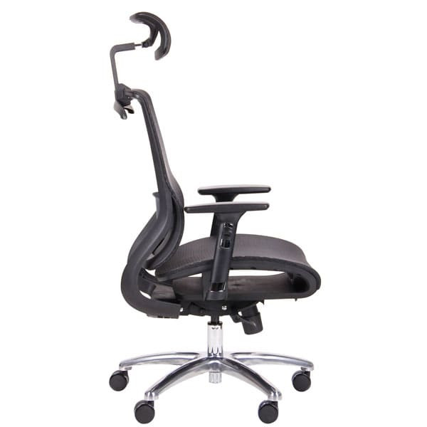 Кресло АМФ Coder Black Alum Black-2